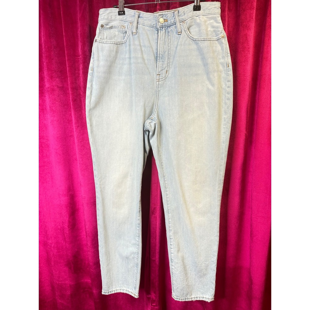 Madewell The Curvy Perfect Vintage Jean Light Wash High Rise Denim 29